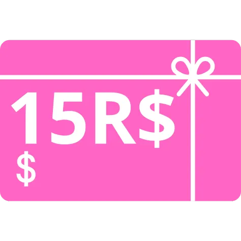 Voucher R$ 15